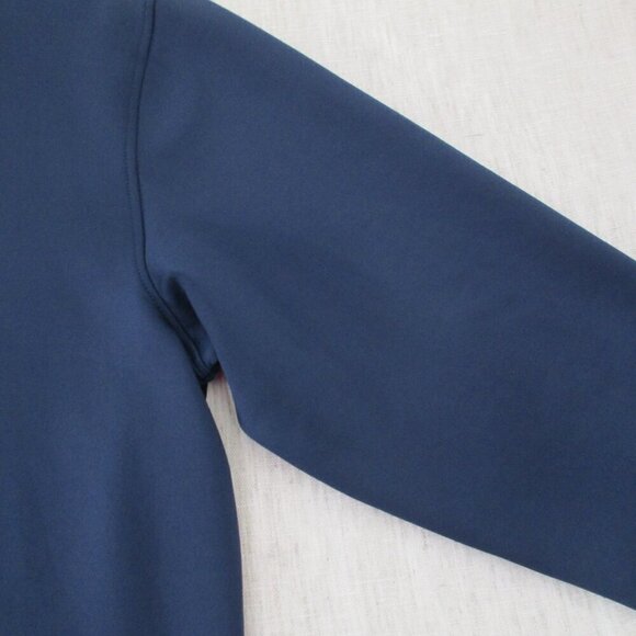 Oxford Navy blue quarter zip, Size Medium - Picture 3 of 6